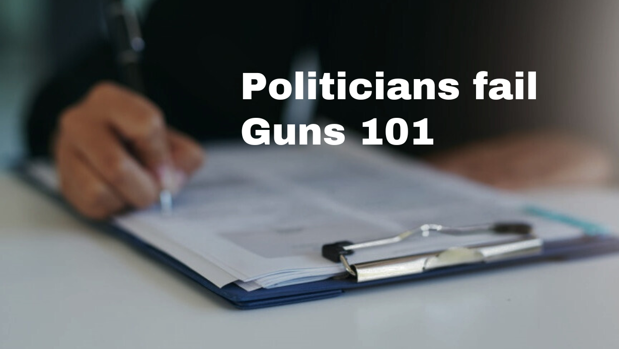 Clueless Survey Shows Public Knows Nothing About Gun Laws Politicians